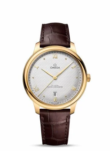 Omega De Ville Master Chronometer Yellow Gold / Silver 434.53.40.20.02.002 (43453402002002)